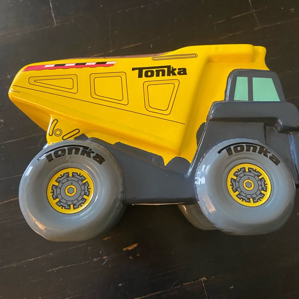 Tonka Dump Truck Ceramic Bank